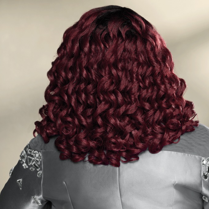 Dorinda Clark-Cole Champagne Wig, , large