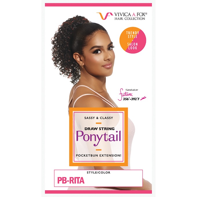 Vivica Fox 10" Rita Pony Wig with Drawstring Design, , large