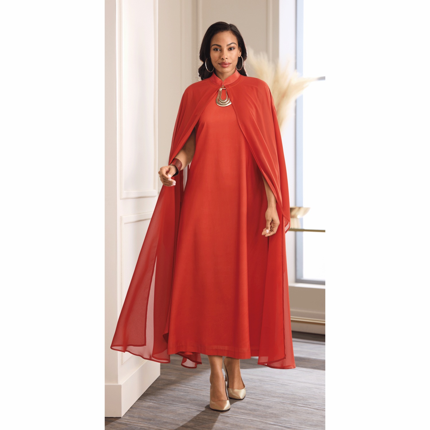 Ashro Jessica Jacket Dress Size 10 Brick Red Misses