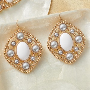 Open-Frame Oval Earrings, , large