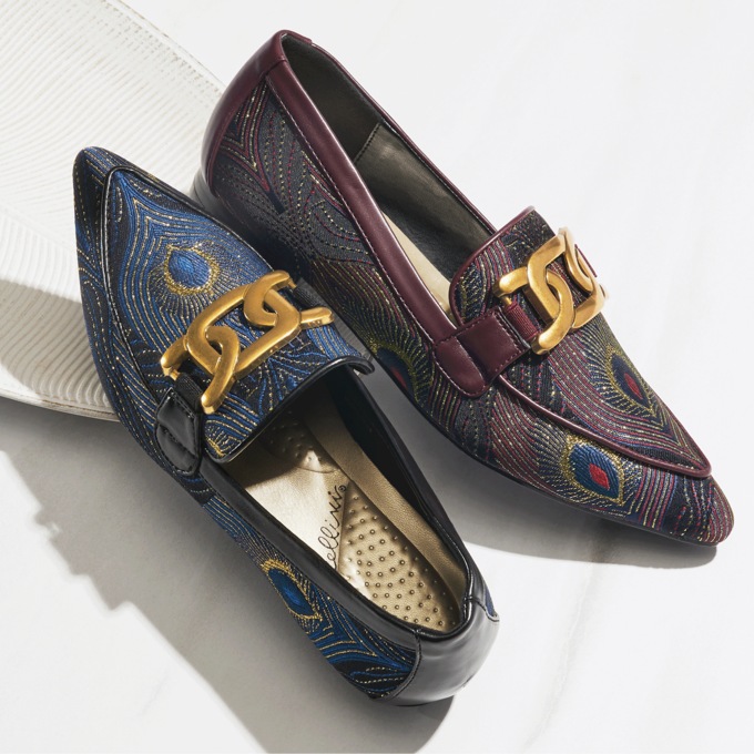 Bellini Felix Loafer, Navy Combo, large