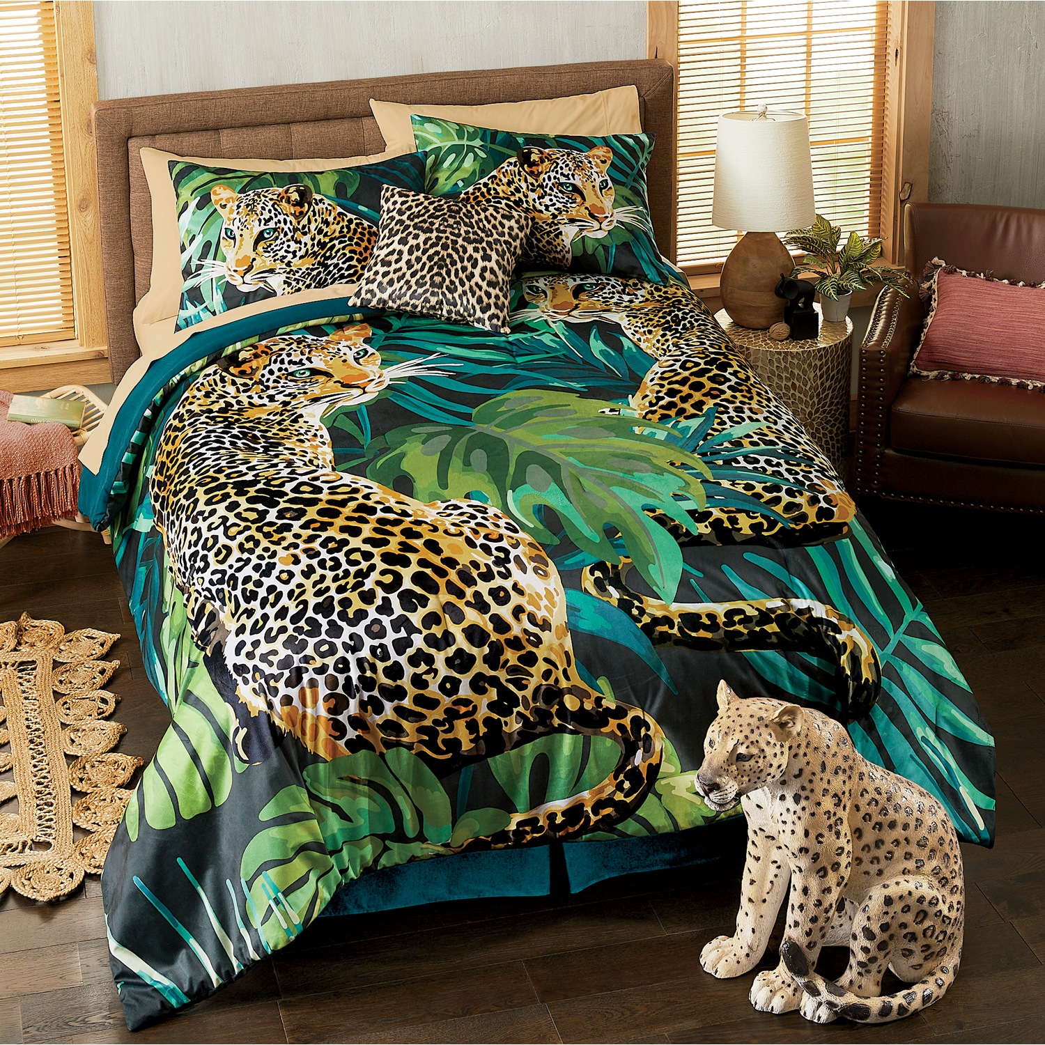 Velvet Jungle Comforter Set ASHRO