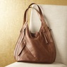 Leather Zippered Tote, , large