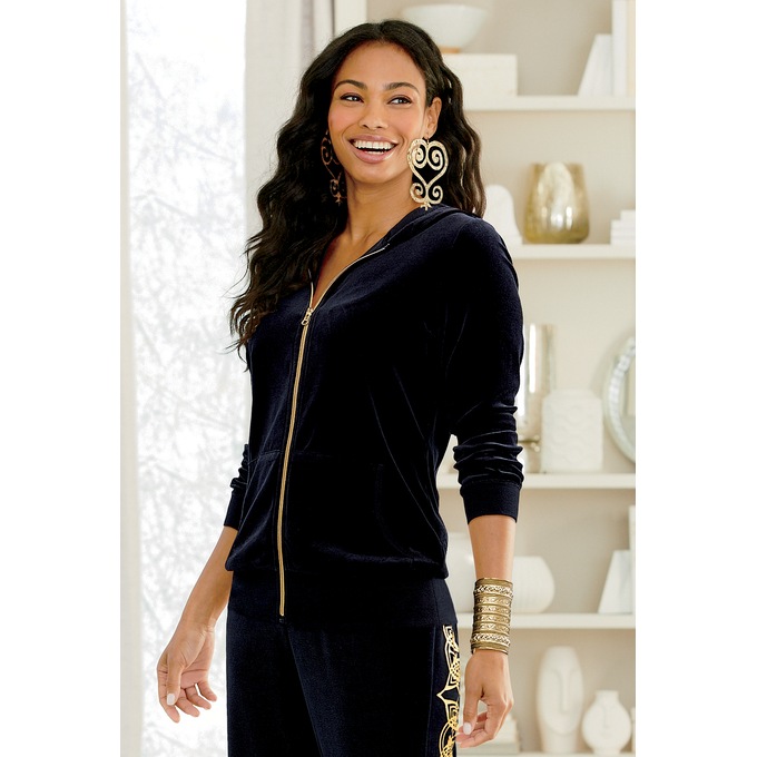 Carissa Velour Jacket, , large