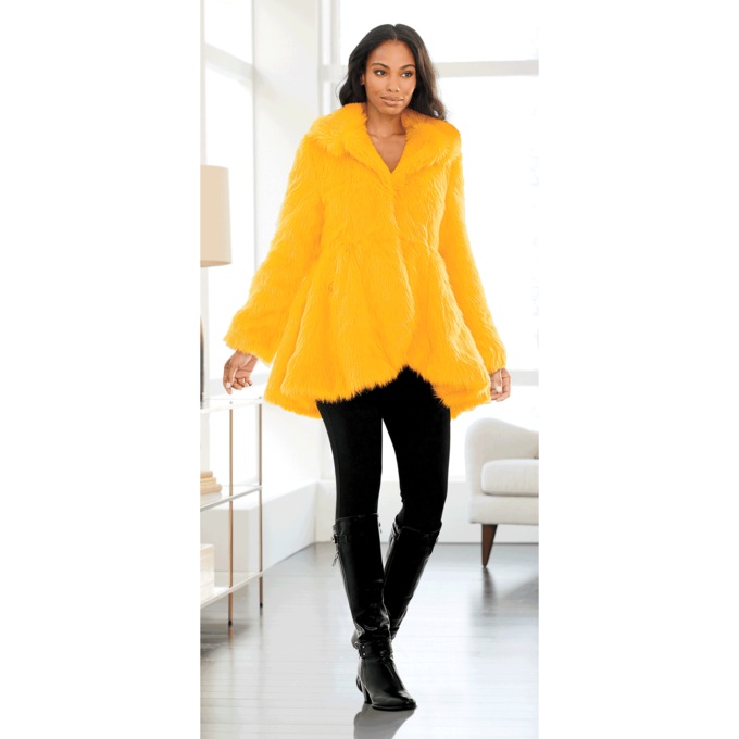 Ashro madelyn faux fur coat deals