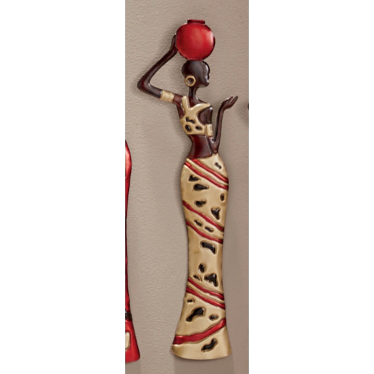 Metal African Lady Wall Art ASHRO