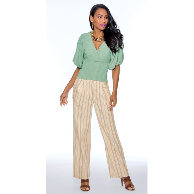 Bryana Stripe Pant, , large