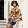 Jasmine Faux-Leather Short, , large