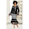 Bryah Striped Jacket Dress, , large