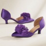 Amanda D'laurie D'Orsay Ruffle Pump, , large