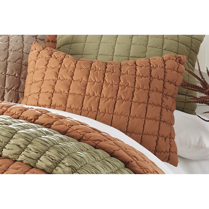 Cloud Puff Textured Sham, , large