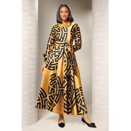 church dresses for black women white older ladies Church Dress 1633 White  By Day Fashion 1 Piece Women Dress For Her Women Dress 82217C-Black