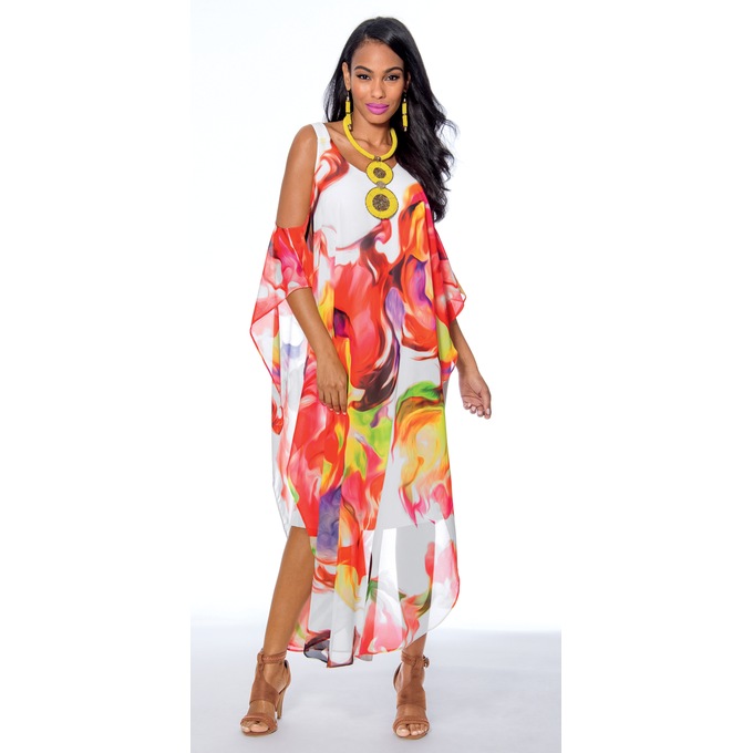 Adesida Overlay Dress, , large