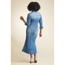 Vashie Denim Sheath Dress, , large