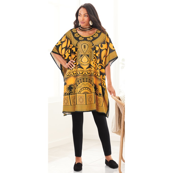 Tamala Short Caftan, , large