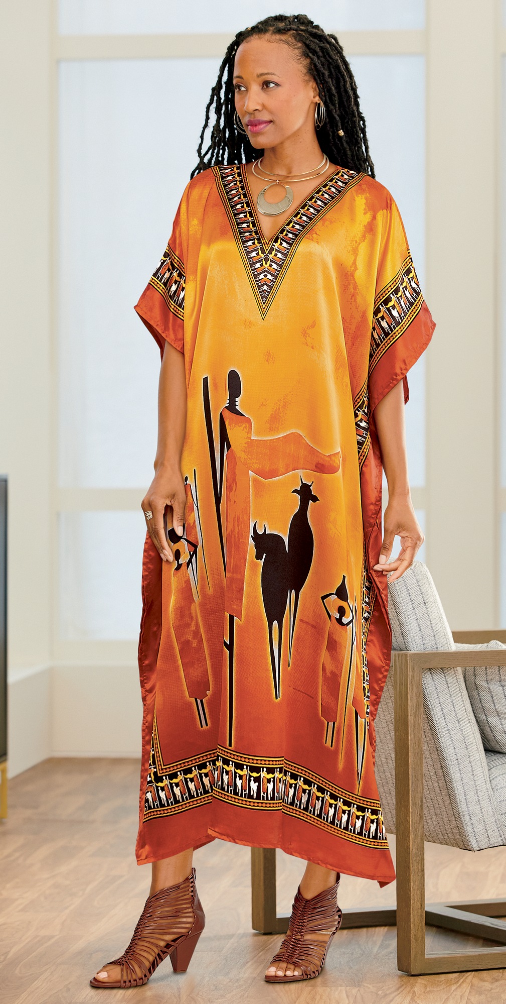 Jamila Long Caftan | ASHRO