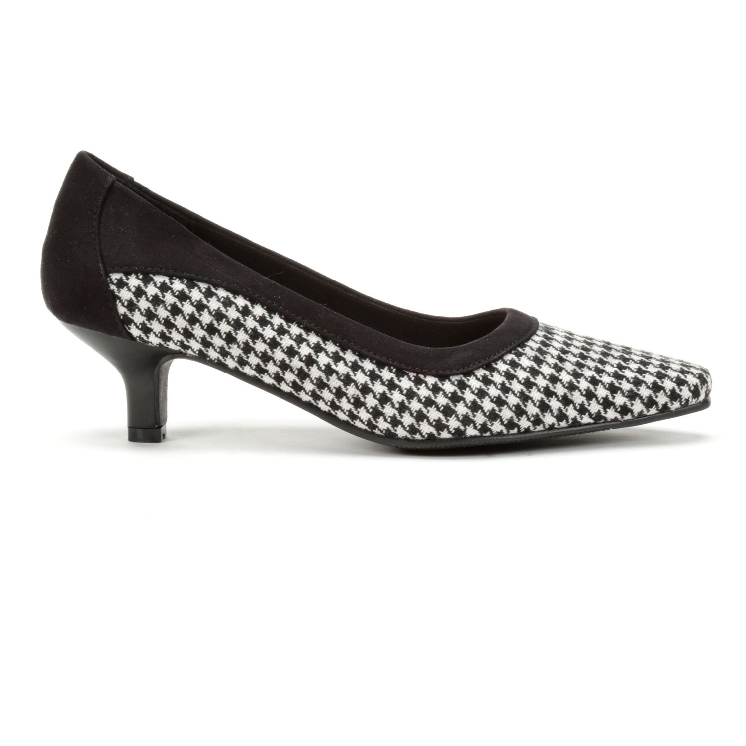 hounds tooth pumps