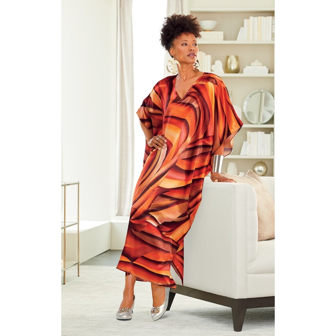 Rashmi Long Caftan, , large