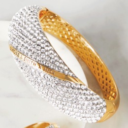 SIS Crystal Bangle, , large