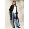 Finn Fringe Cardigan Sweater for Women with Open Front and Pockets, , large