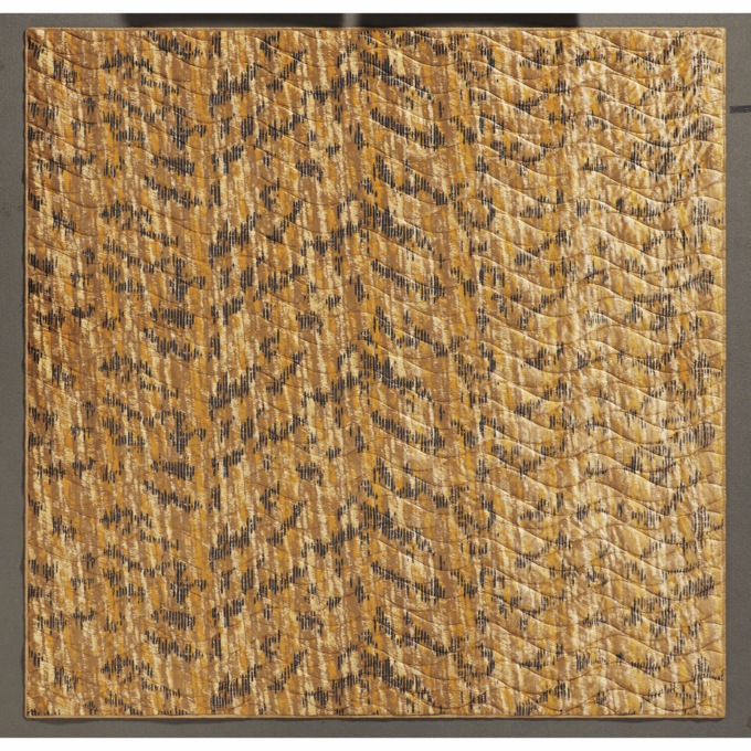Velvet Animal Print Quilt, , large