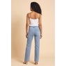 Maxine Control Women's Straightleg Stretch-Denim Jeans with Mini Studs, , large