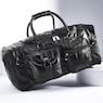 Patch Leather Duffle Bag, , large