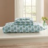 Paisley Printed Microfiber Sheet Set, , large