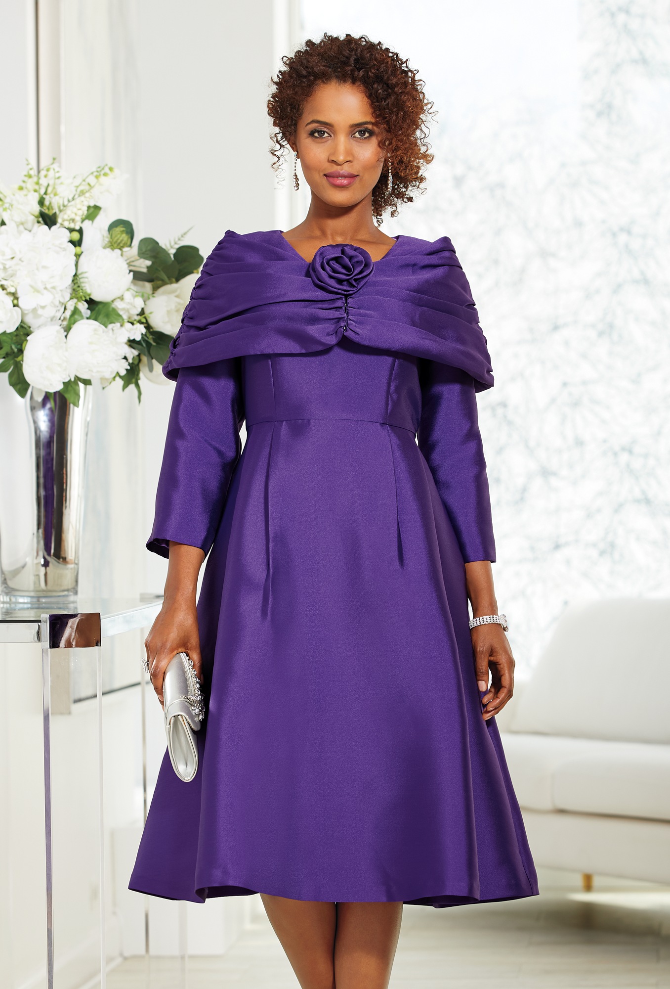 ashro purple dress