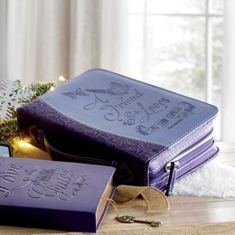 A Friend Loves At All Times Bible Cover, , large