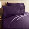 400-Thread Count Egyptian Cotton Sateen Stripe Sheet Set, , large
