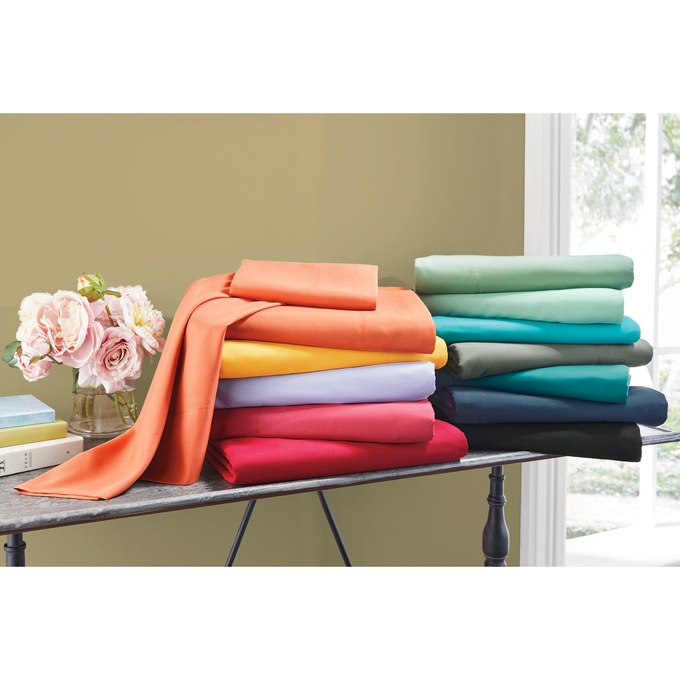 Color Connection Microfiber Sheet Set, , large