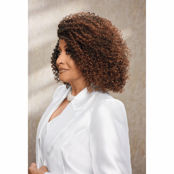 Dorinda Clark-Cole Niecey Lace-Front Wig, , large