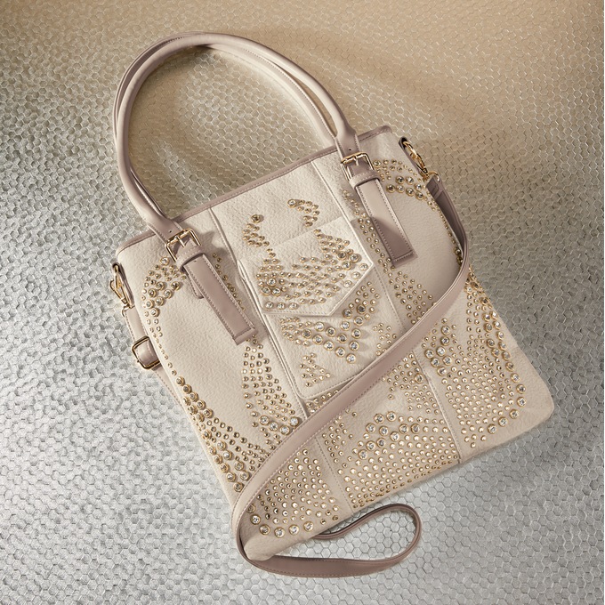 M.C. Handbags Chique Embellished Tote, , large