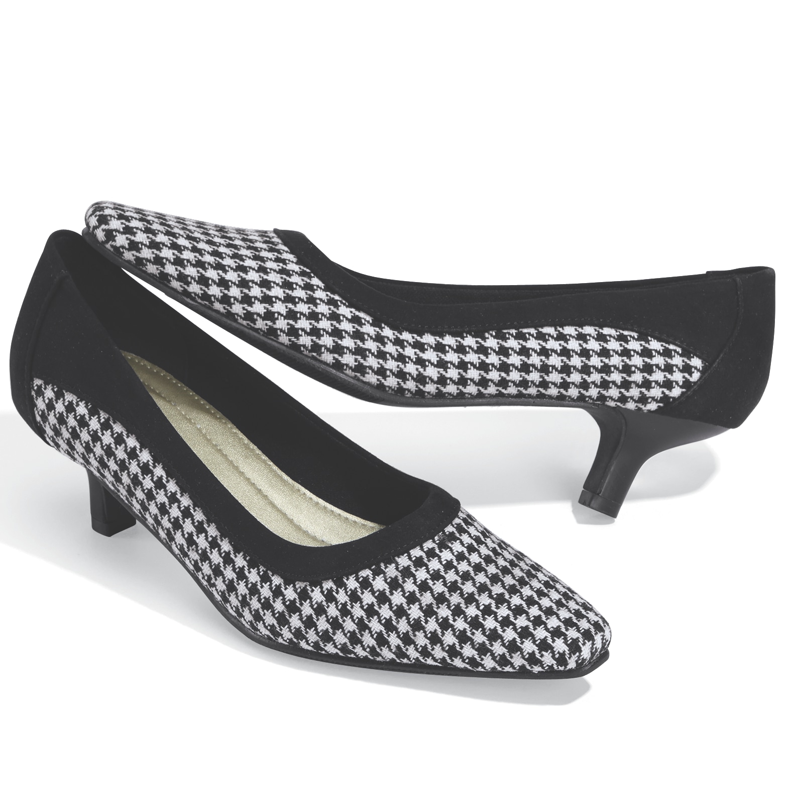 houndstooth pumps