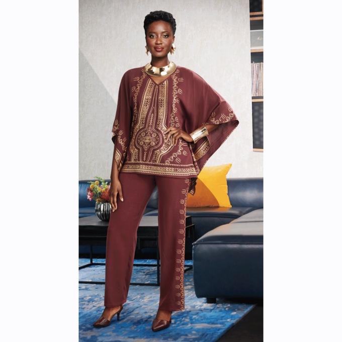 Gemma Pant Set, , large