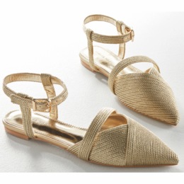 Azalea Wang Petra Ankle-Strap Flat, , large