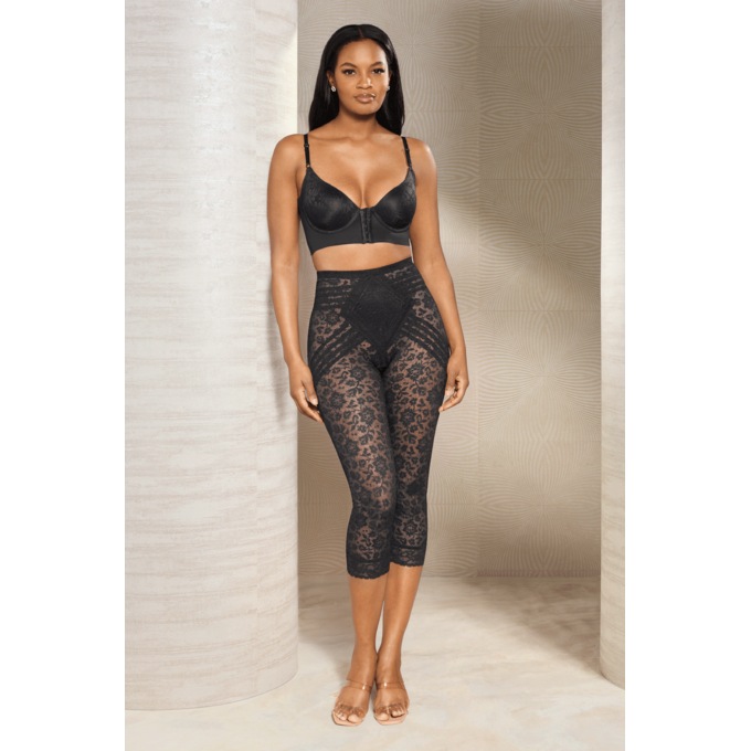 Rago Women&rsquo;s Extra-Firm Leg Shaper Leggings with Tummy Control, , large