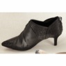 Rhinestone Satin Bow Shootie for Women with Memory Foam and 2.25" Heel, , large