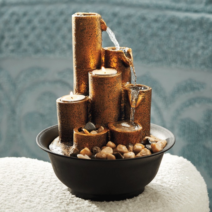 Lit Zenful Moments Fountain, , large