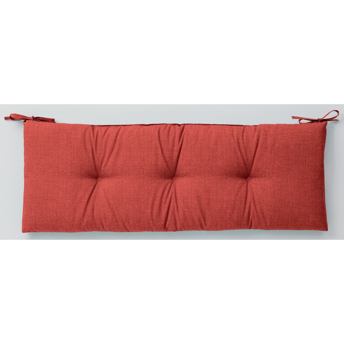 Large Bench Cushion, Red, large