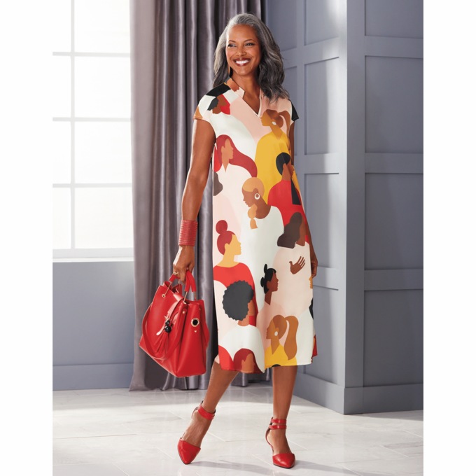 Queen Icon Dress, , large