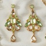 Vintage-Style Crystal Earrings, , large