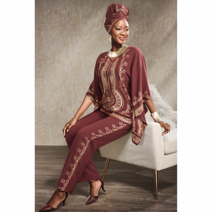 Gemma Pant Set, , large