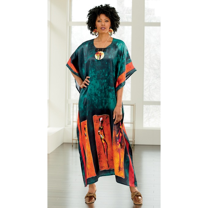 Jayde Long Caftan, , large