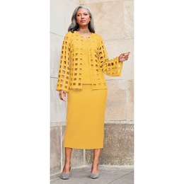 Meena 3-Piece Skirt Suit, , large