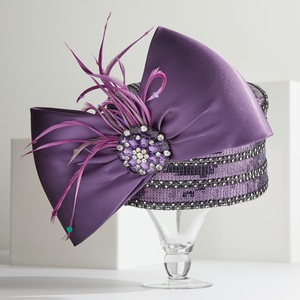 Whittall &amp; Shon Shanice Big-Bow Hat, , large