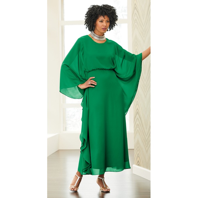 Blouson Chiffon Dress ASHRO