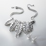 Leaf Necklace and Earring Set, , large