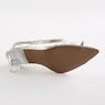 Classique Rhinestone Clear Lucite Pump for Women with Slingback Styling, , large